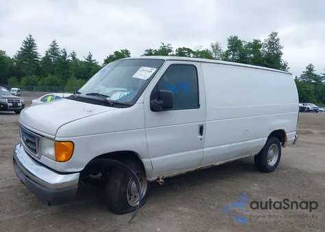 2006 Ford E-250 Commercial/Recreational из США, поврежденный, VIN 1FTNE24L16HB43797